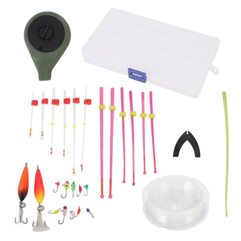 Mini Ice Fishing Rod Reel Combo Portable Ice Fishing Pole