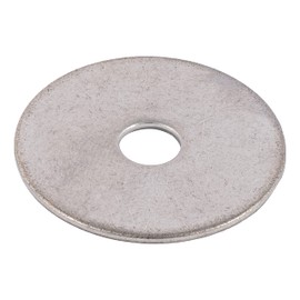3/8" Stainless Fender Washer (25 Pack), 1-1/4" Outside Diameter, 18-8 (304) Stainless Steel by Makers Bolt
