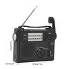 Crank Radio Portable FM AM WB Band Multi Powered Emergency