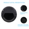 Moonet Tire Covers for RV Wheel (4 Pack Black), Oxford