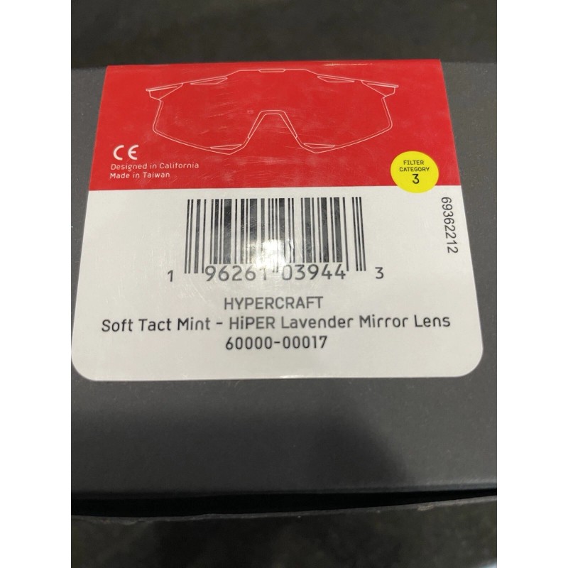 100% Hypercraft - Soft Tact Mint/Lavender - New