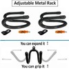 2 Pack Universal Over The Seat Hard Hat Rack, Wall