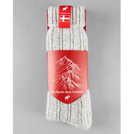 The Nordic Sock Company Danish Hygge Socks (Sky Grey, UK 3-5 | EU 35-38)