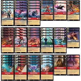 MTG Decks & More Mulan Deck - Mulan, Li Shang, Mushu, FA Zhou - Custom Built - Very Strong - 60 Card Compatible with Lorcana