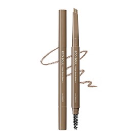 The SAME Eco Soul Edge Brow Pencil 01 Brown 1157 with Sharpener & Refill 0.3g + 0.3g