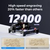 LONGER RAY5 Mini 2.5W Laser Engraver with 15.7"x 15.7" Honeycomb