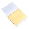 SEWACC Shiny Foil Craft Decoration 50pcs Nail Foil 8x8.5cm Leaf