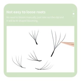 Diyday 4 D W Shaped- Extensiones De Pestañas