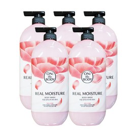 LG 엘지 온더바디 리얼 모이스처 바디워시 피오니 부케향 900g 5개 샤워 LG On The Body Real Moisture Body Wash Peony Bouquet 900g 5-Pack Shower