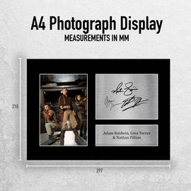 HWC Trading A4 Firefly Gifts Printed Signed Autograph Picture for TV Show Fans