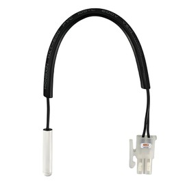 W10384183 Refrigerator Thermistor, Temperature Sensor Replacement Compatible with Whirlpool, Kenmore Refrigerators, Replaces WPW10384183, 2118228, AP6020677, PS11753996, EAP11753996-1 Year Warranty