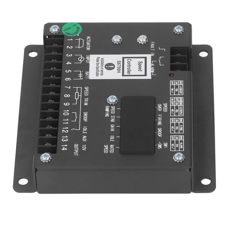 Electronic Generator Speed Controller Panel Diesel Governor Regulator Module 24V