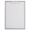 MAUL 2335295 A4 Portrait Clipboard with Foil Cover - Silver