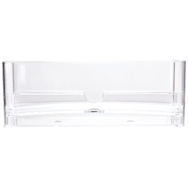 OKA Fill+Fit Paper Towel Case, Lip Type, Clear (Tissue Case, Transparent) Body Size: Approx. 10.3 x 5.1 x 3.7 inches (262 x 130 x 95 mm)