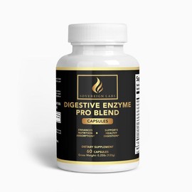 Digestive Enzyme Pro Blend - Unlock Superior Digestion & Optimal Gut Health - 60 Capsules