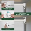 Universal Replacement Installation Accessories for Indoor/Outdoor Sunshade and Roller Blinds
