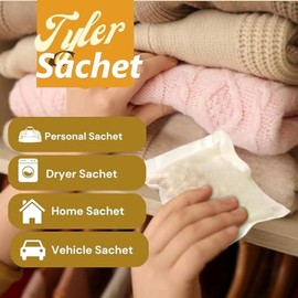 Tyler Glam Wash Laundry Detergent, Diva, Liquid, 4Fl Oz HE Safe w/Dryer Sachet Pouch h1