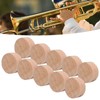 10Pcs Trombone Water Key Spit Valve Cork Pad Instrument Accessory