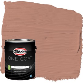 Glidden Interior Paint + Primer: Orange/Big Cypress, One Coat, Semi-Gloss, 1-Gallon