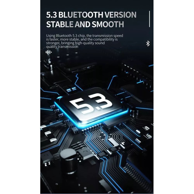 Hele Audifono K50 In Ear Bluetooth 5.3 Música Y Llamadas