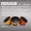 TRIPLE C | bluBOOM WALNUT WOOD BLUETOOTH SPEAKER ✪NEW✪ ASN624W6
