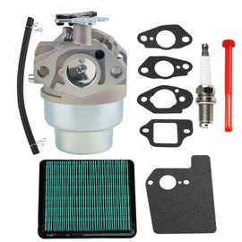 16100-Z0L-023 GCV160 Carburetor with Air Filter Kit for Honda GCV160A GCV160LA GCV160LA0 HRR216 HRT216 HRS216 Lawn Mower Engine Replace 16100-ZM0-804 16100-ZM0-023 Carb Manual Choke