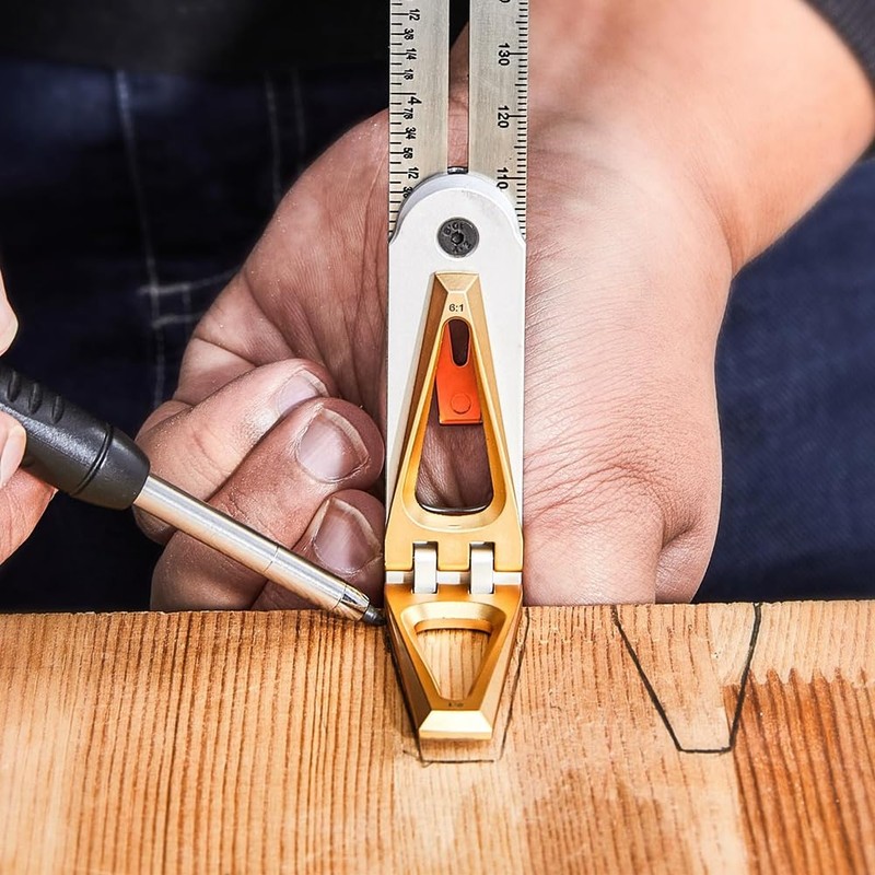 Stainless Steel Dovetail Clamps, Precise 1:6 and 1:8 Slopes for