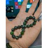 RAYON Finnish FINLAND Chrome DIOPSIDE Bead Bracelet Men 10mm Stretch