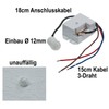 Mini Built-In-PIR Motion Sensor CT 15 "230 V 800W LED