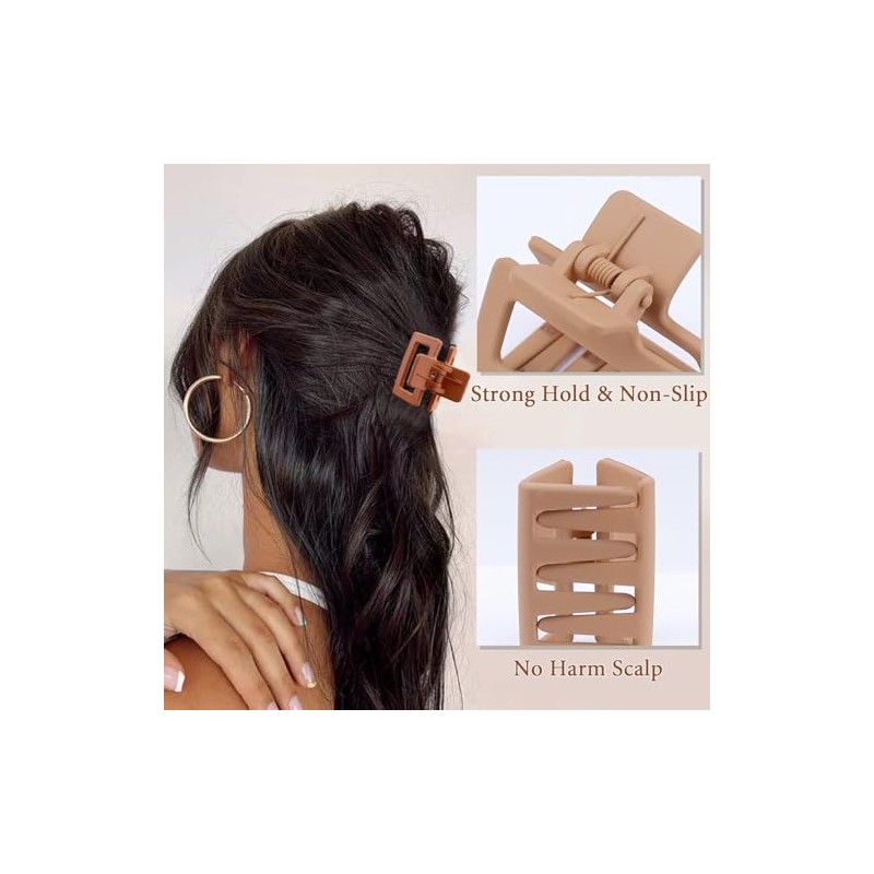 MCSWSEE Juego de 8 Pinzas para Cabello de Mujer, Accesorios