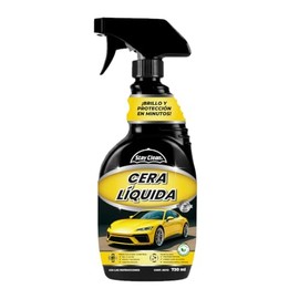 Cera líquida de 730 ml. Brillo y protección para tu auto. Pule, abrillanta y encera más de 12 carros con una botella. Su fórmula avanzada genera una película que protege la pintura hasta 3 semanas.