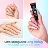 ROSALIND Poly Nail Gel, 6 Pieces, 10 ml, UV LED
