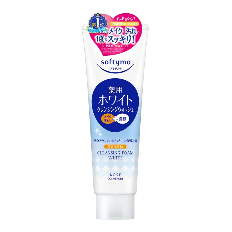 KOSE Softimo White Medicated Cleansing Wash, 6.3 oz (190 g)