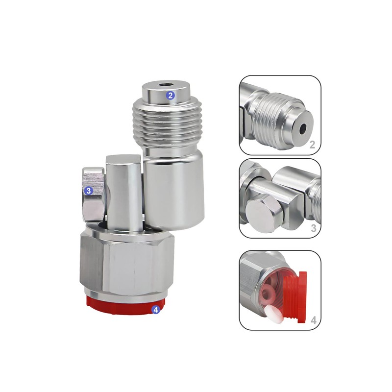 YESHINDA 2pcs 235486 7/8 inch Thread Swivel Joint Fits for