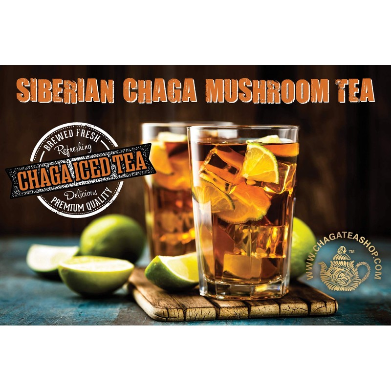 Siberian Chaga Extract Capsules Dietary Supplement 2 Month Supply 120