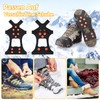 TBoonor Shoe Spikes, Shoe Claws, Snow Spikes, Crampons, Ice Claws,