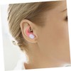 Kisangel 3pairs Invisible Ear Plugs for Sleeping Snoring Swimming Noise