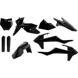 Acerbis Full Plastic Kit (BLACK) For 15-18 KTM 250SXF
