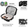 Fustylead Magical Symbols of Witchcraft Cats Pill Organizer Travel Portable