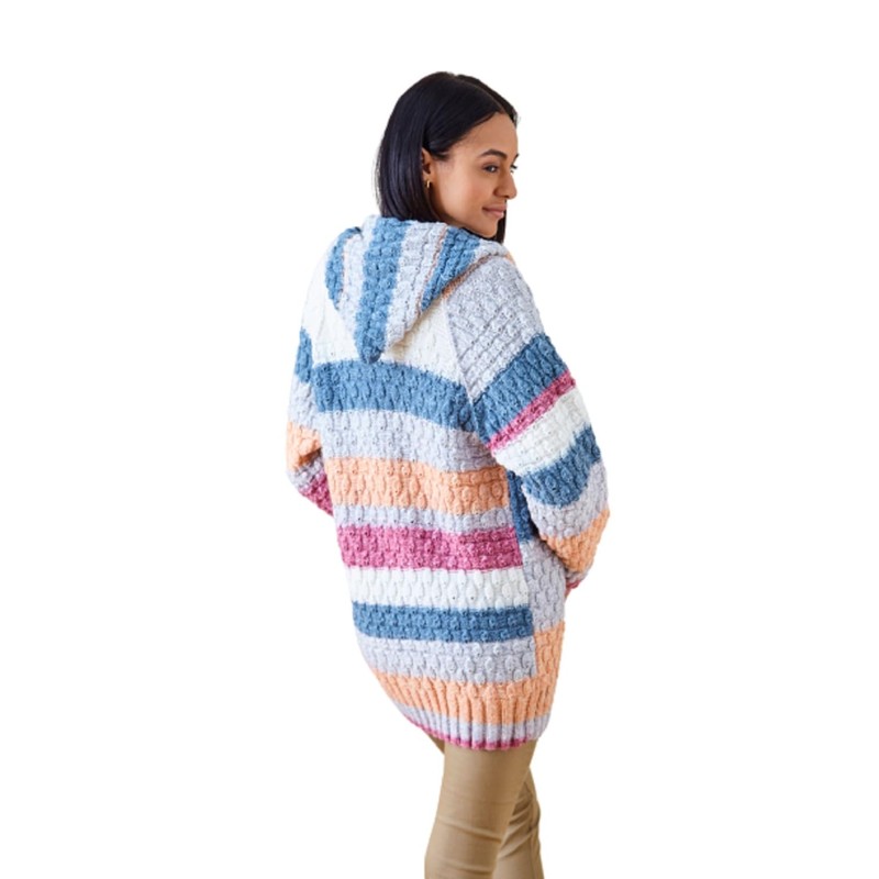 King Cole Ladies Double Knit DK Knitting Pattern Hoodie &