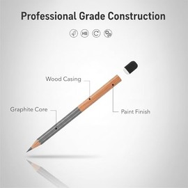 Mr. Pen - Lápices de boceto para dibujo, paquete de 14, lápices de dibujo de grafito