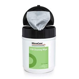 MicroCare MCC-EC00W ESD-Safe Presaturated Cleaning Wipes 8 x 5 100/Tub