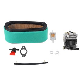 Carburetor Carb Kit for 13Hp Tractor MTD Yard Machine with Replaceable Air Filter & Carb, Carburetor Fits for OHV125 OHV130 OHV135 OV358EA Engine