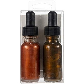 Hero Arts GM101 Ink, Copper & Bronze Glimmer Metallic Inks