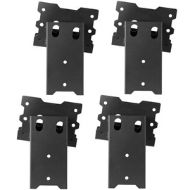 Toriexon Deer Stand Brackets, 4 X 4 Brackets for Deer Stand with Powder Coated, Elevator Brackets Heavy-Duty for Outdoor Platforms, Deer Hunting Stands, Shooting Shacks, and Tree Houses