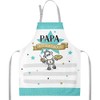 Sheepworld Apron with Saying "Papa" | Cooking Apron Made of