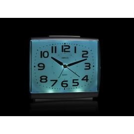 KG Homewares Large Numbers Dial With Silent Sweep Light Snooze Alarm Clock