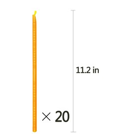 20PCS Dndo Bag Sealer Clips for Food, Reusable Bag Sealer Sticks, 11.2” Length Keep Bags Airtight Watertight and Food Fresh, Eco-friendly Kitchen Storage Accessories