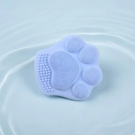 Easy dog ​​paw brush face wash daily care pink / 간편한 강아지 발바닥형 브러쉬 세안 데일리 케어 핑크