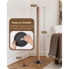 DEWENWILS EDISHINE Wood Floor Lamp, Upgraded Dual-Sided Lighting,7CCT&